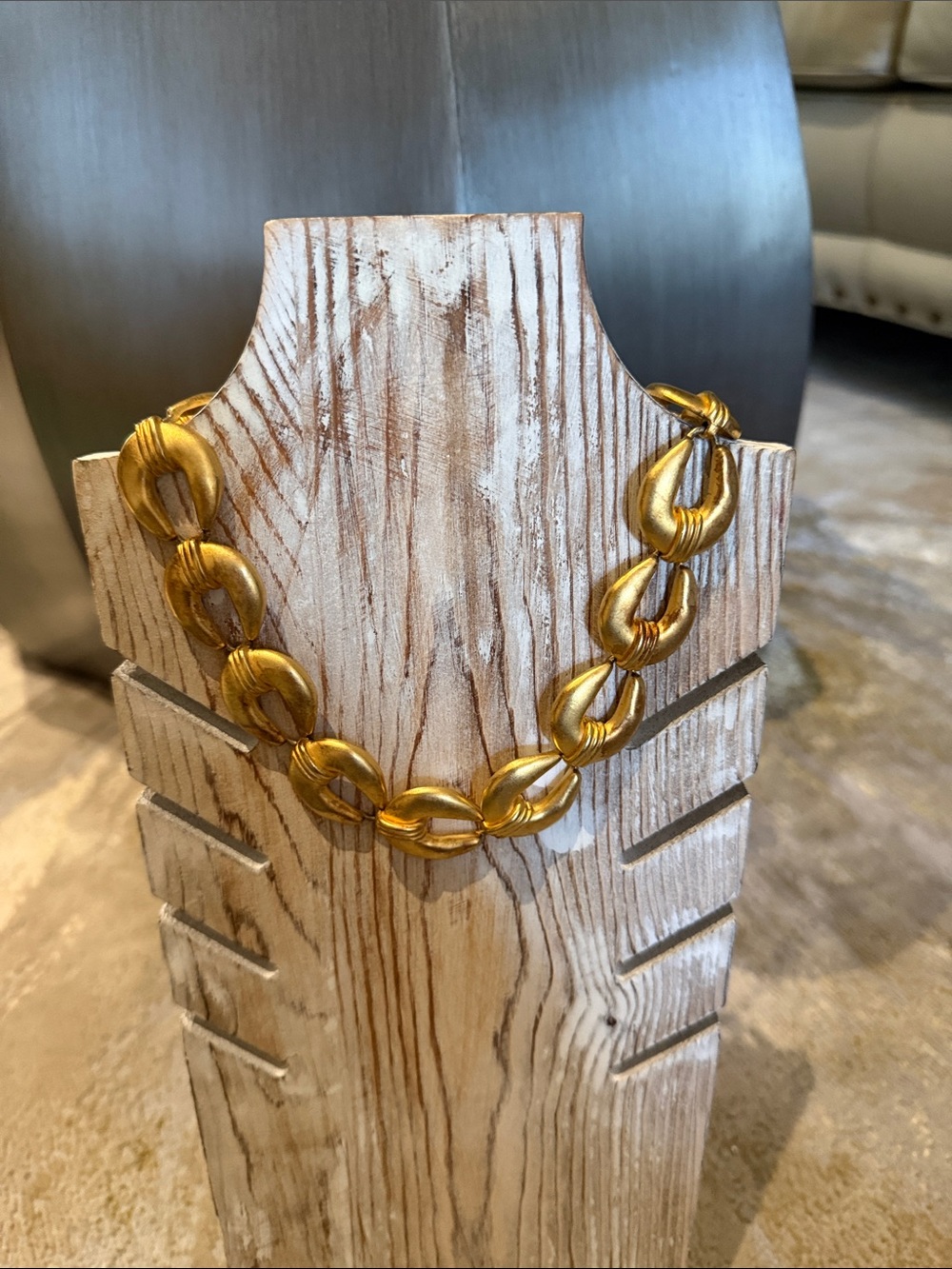 Premier designs Gold Link Statement Necklace - Women's Jewelry